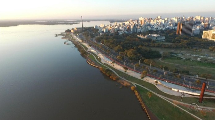 Trecho Revitalizado Da Orla Do Guaiba E Entregue A Populacao Em Porto Alegre Rio Grande Do Sul G1