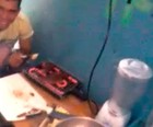 Fotos mostram presos fazendo churrasco na BA (Divulgação)