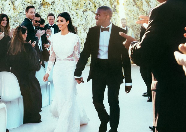 Casamento de Kim Kardashian e Kanye West (Foto: Divulgação)