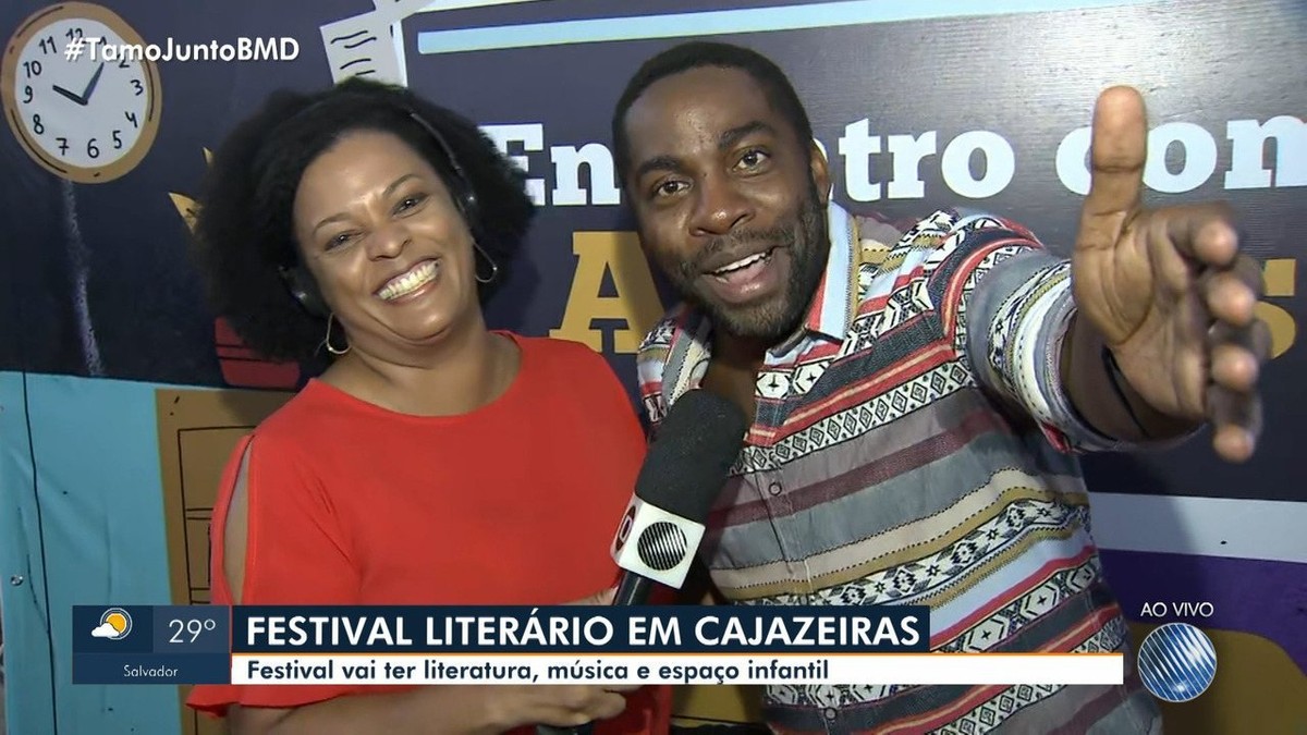 Lázaro Ramos e Luedji Luna abrem Festival Literário Nacional em Cajazeiras - G1