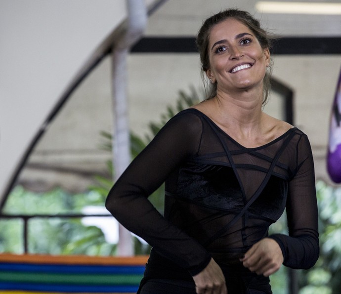 Maria Joana arrasa em dança no Estrelas (Foto: Ellen Soares/Gshow)