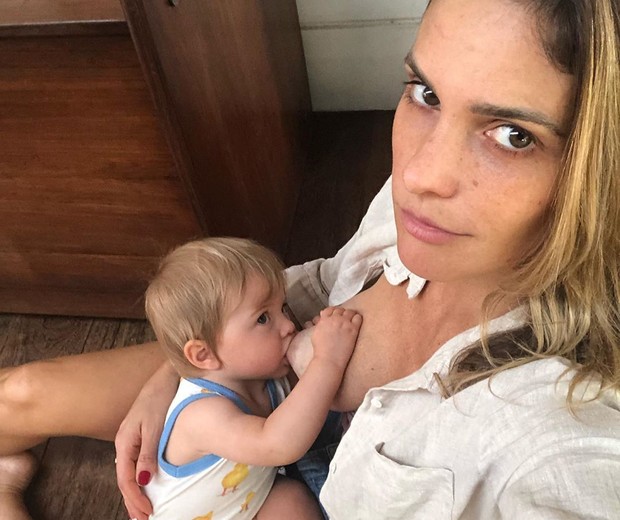 Fernanda Lima e a filha (Foto: Reprodução/Instagram)
