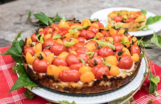 Deliciosa torta de tomatinhos! (Foto: Divulgação)