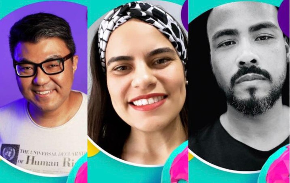 Alexandre Mori, Carime Leite e Rangel Miranda representam Rondônia na Campus Party 2020 — Foto: Campus Party/Reprodução