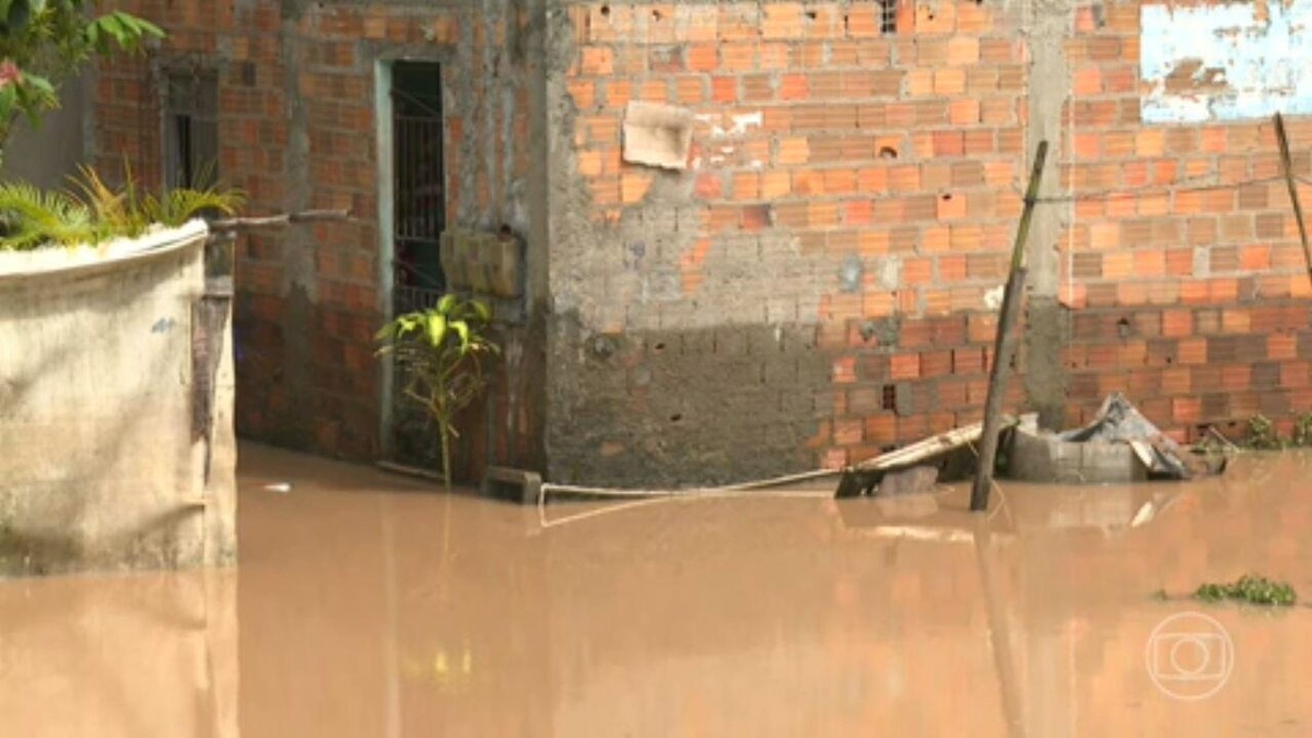 Forte chuva deixa nove municípios em situação de emergência na Bahia