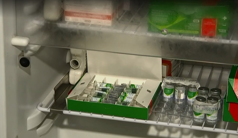Sorocaba (SP) afirmou que vacinas vão acabar nos próximos dias  (Foto: TV TEM/Reprodução)