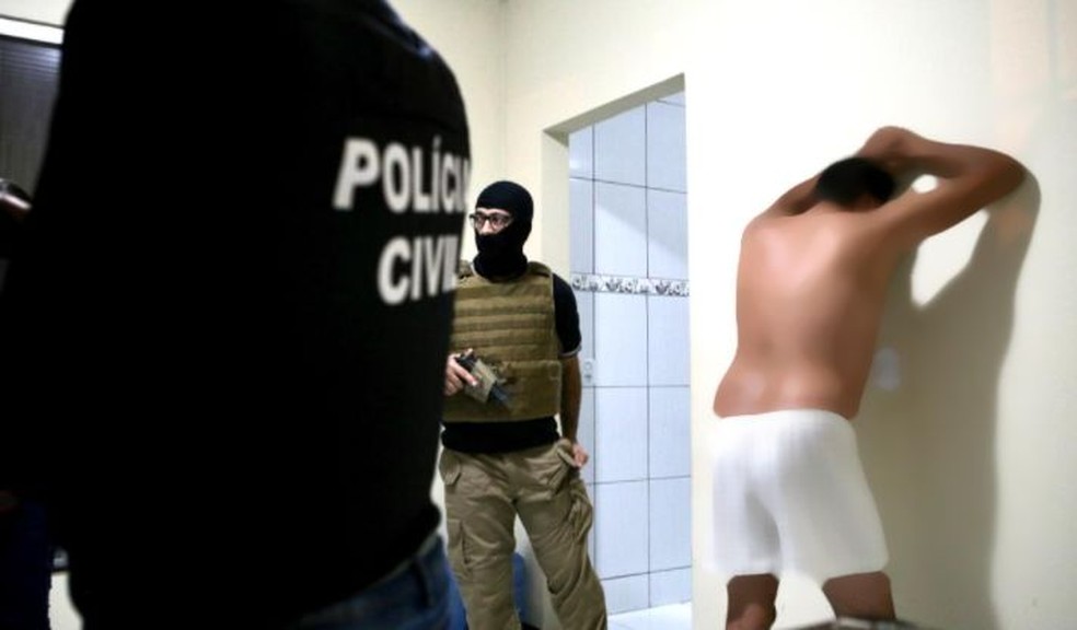 Polícia realiza operação em Sergipe — Foto: Jorge Henrique/SSP/SE