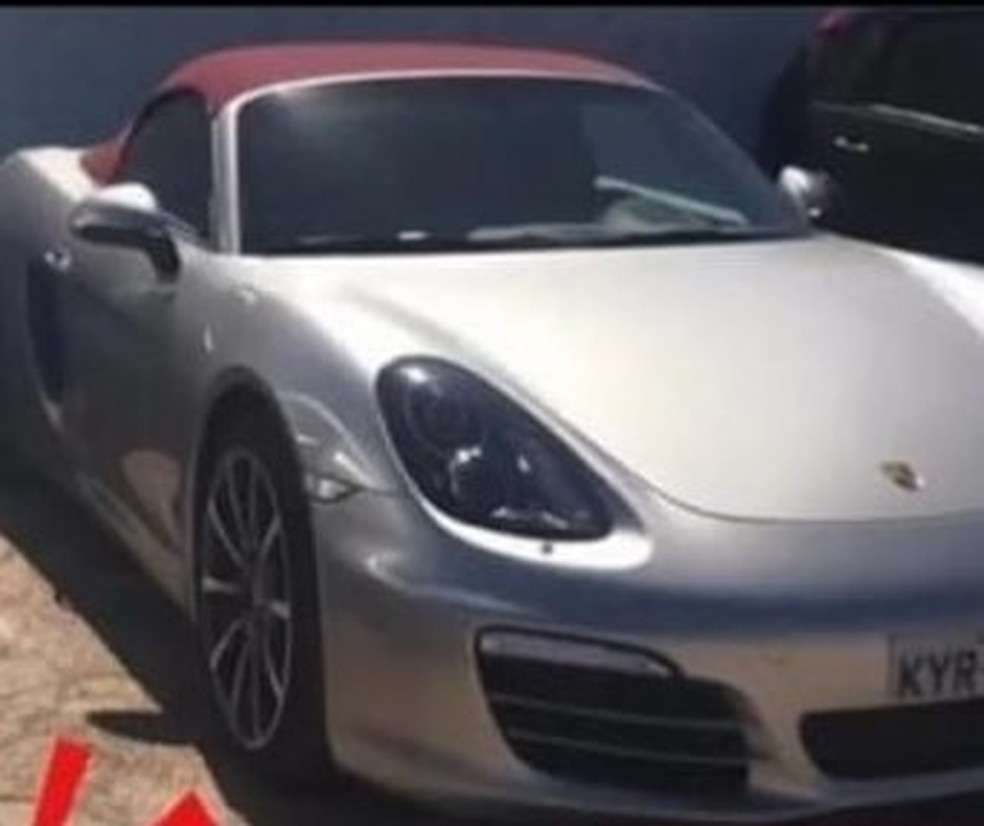 Porsche foi apreendido como bem em garantia em decisão judicial — Foto: Divulgação