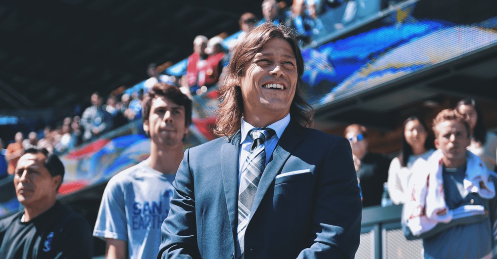  Matías Almeyda, técnico do San Jose Earthquakes — Foto:  San Jose Earthquakes