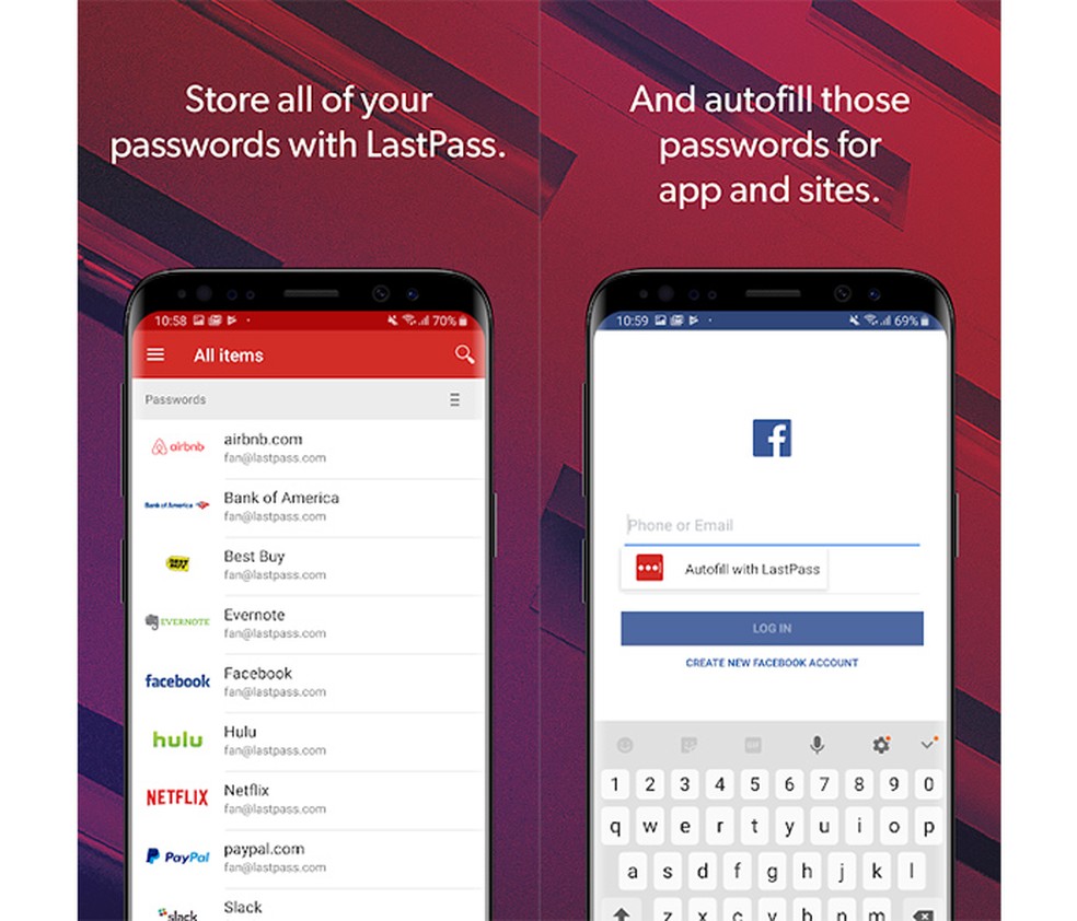 LastPass é um gerenciador e gerador de senhas — Foto: Divulgação/ LastPass