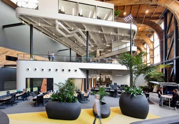 Novo escritório do Google, em Los Angeles (Foto: Google por Connie Zhou) Novo escritório do Google, em Los Angeles (Foto: Google por Connie Zhou)