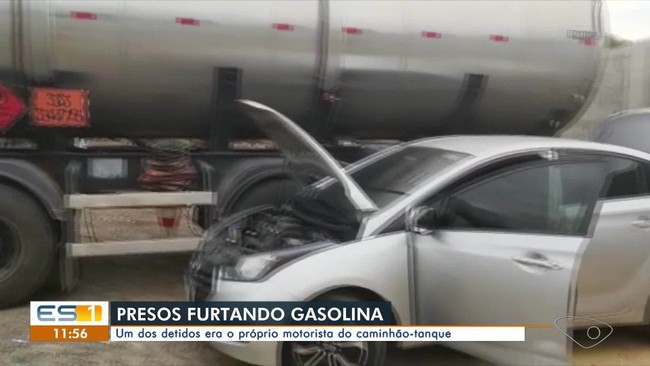 Dois homens são presos por roubar gasolina em Cariacica
