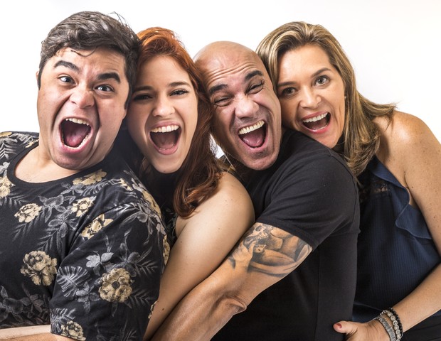Jorginho, Ana Clara, Ayrton e Eva no BBB 18 (Foto: Globo/Paulo Belote)