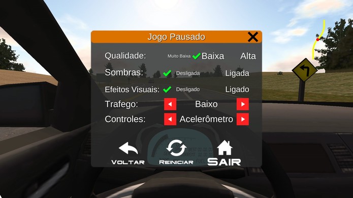 Como baixar e dicas para jogar Just Drive Simulator (Foto: Reprodução/Felipe Vinha)