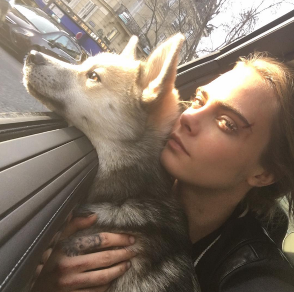 A atriz e modelo Cara Delevingne (Foto: Instagram)