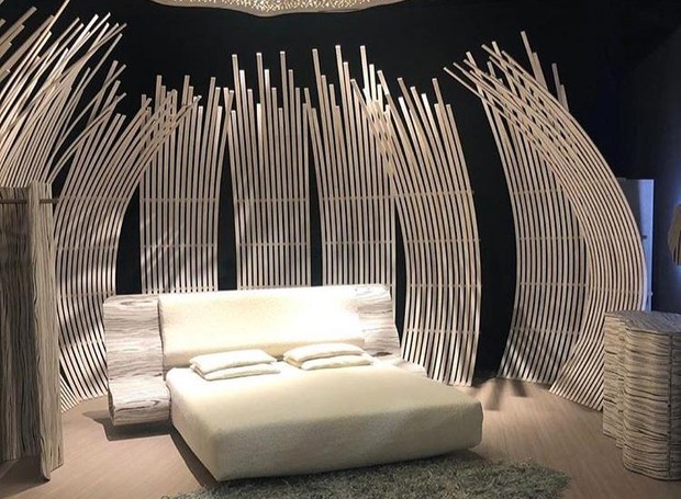 Linha de móveis sustentáveis da Natuzzi e sofás da linha Dandy, elaborados pelo designer holandês Marcel Wanders (Foto: Casa e Jardim)
