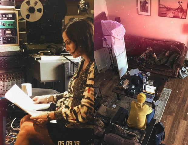 Natalie Imbruglia gravou em sua casa seu novo álbum (Foto: Instagram)