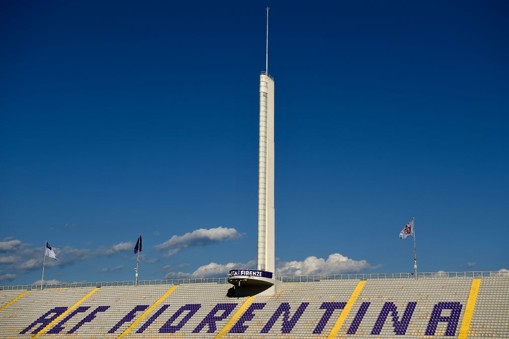 STADIO ARTEMIO FRANCHI, FLORENCE, ITALY - 2020/07/19: General view shows empty stadio Artemio Franchi prior to the Serie A football match between ACF Fiorentina and Torino FC. Italian football resumes behind closed doors following the outbreak of the COVI (Foto: LightRocket via Getty Images)