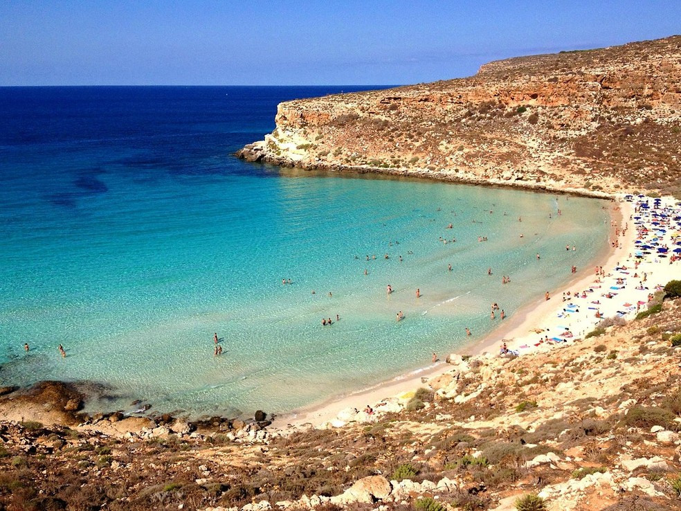 Spiaggia dei Conigli - Lampedusa, Itália — Foto: Tripadvisor