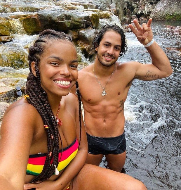 Jennifer Nascimento e Jean Amorim (Foto: Reprodução / Instagram)