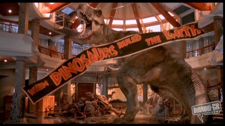 Famoso tiranossauro da franquia Jurassic Park (Foto: divulgação)