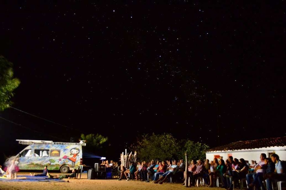  Projeto utiliza energia limpa e renovável para exibições de filmes (Foto: Divulgação)