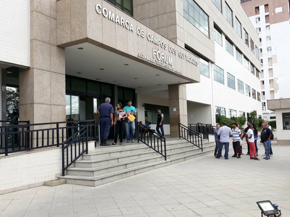  Réus serão interrogados no Fórum Maria Tereza Gusmão, em Campos (Foto: Kamilla Póvoa/Inter TV)