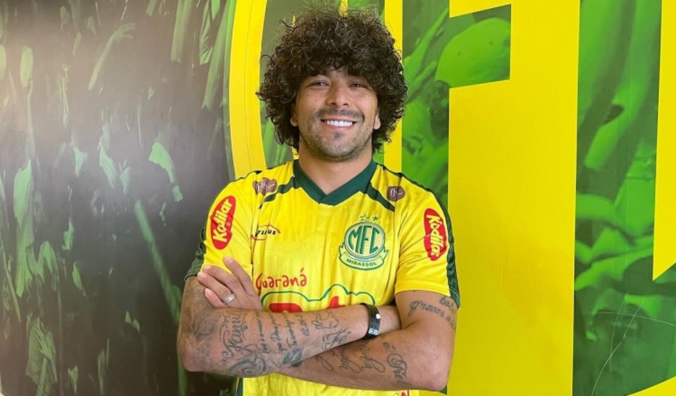 Luan, novo atacante do Mirassol — Foto: Divulgação/Mirassol FC