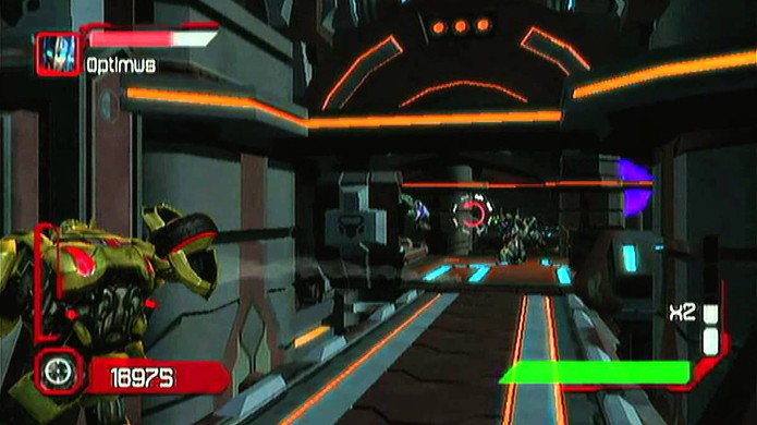 Transformers: Cybertron Adventures tentou aproveitar a onda de games de tiro ao alvo no Wii com resultados insatisfatórios (Foto: Reprodução/YouTube)