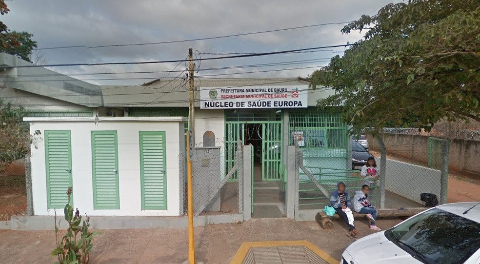 UBS Jardim Europa, em Bauru (SP) — Foto: Reprodução/Google Street View