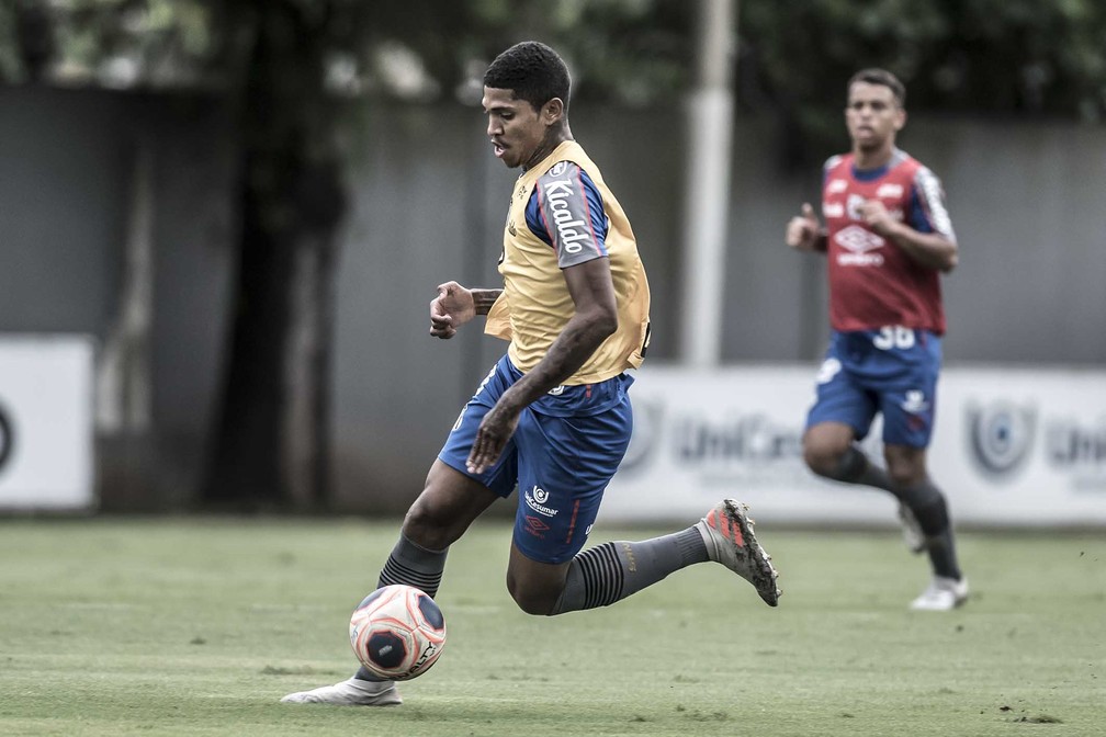Raniel é uma das apostas do Santos para a temporada de 2020 — Foto: Ivan Storti/Santos
