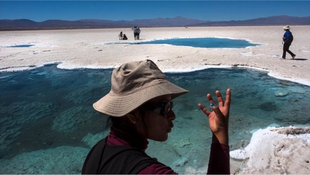 BBC-  Exploração de lítio na América do Sul  (Foto: Getty Images via BBC)