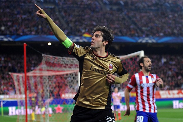 Identificação de Kaká com o Milan pode ser um entrave para ida do meia ao futebol americano (Foto: Getty Images)
