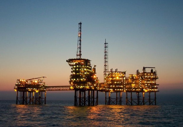 Plataforma de petróleo Exploração de petróleo (Foto: Getty Images)