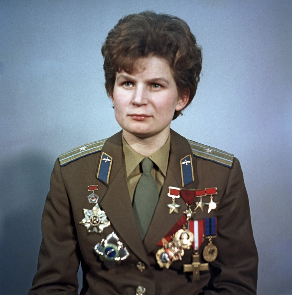 Valentina Tereshkova, a primeira mulher a ir ao espaço (Foto: Alexander Mokletsov/Wikimedia Commons)