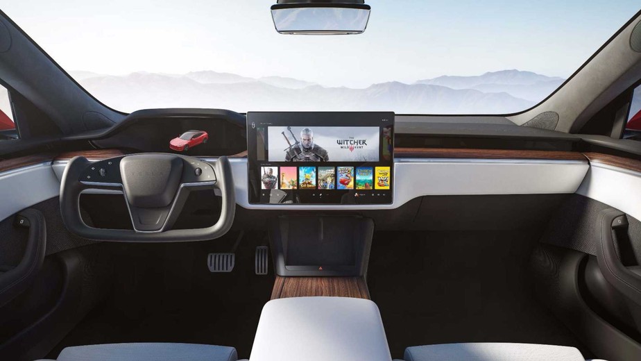 Novo Tesla Model X 2021 interior