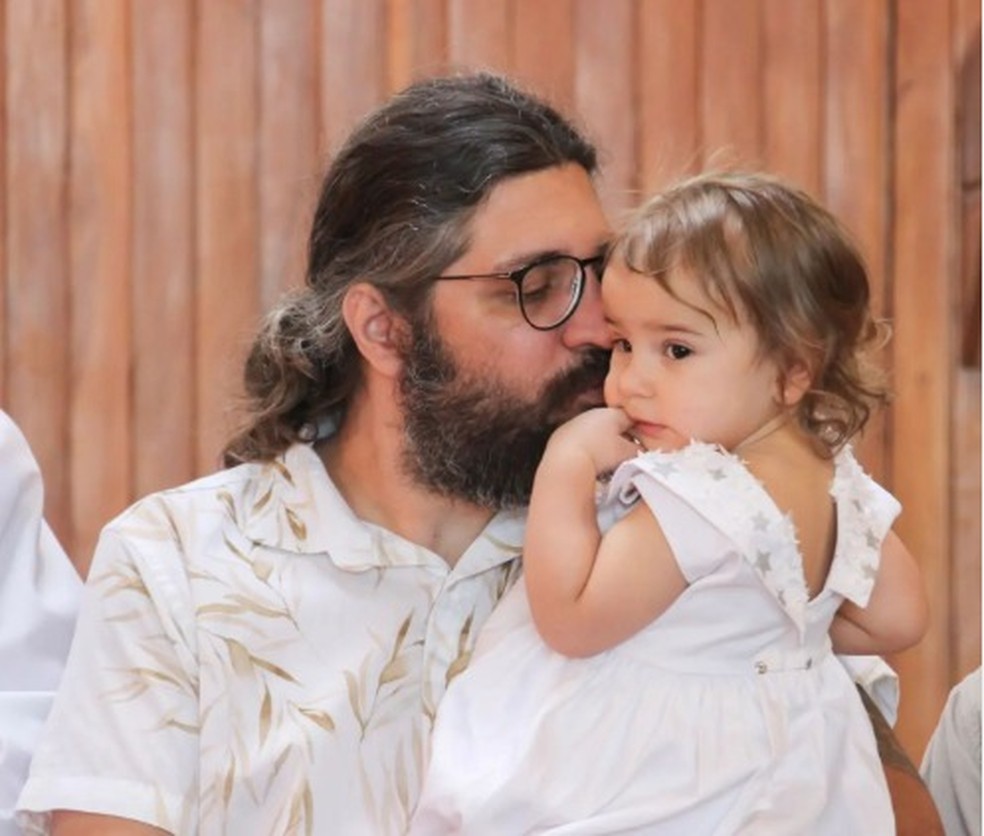 Ilmar com a filha, em foto publicada nas redes sociais em 2022. — Foto: Reprodução/RedesSociais