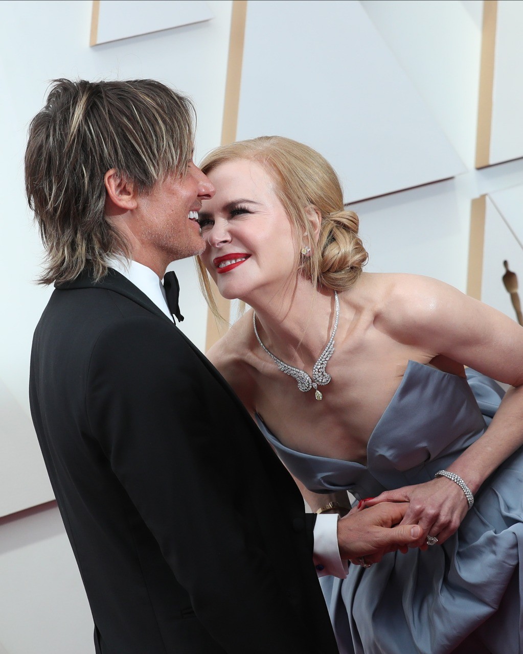 O amor está no ar: casais brilham no tapete vermelho no Oscar 2022  (Foto: Getty Images)