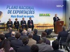 Governo anuncia Plano Nacional de Exportações