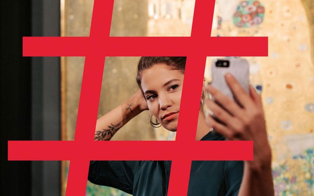 Campanha critica excesso de uso do smartphone durante turismo — Foto: Wien Tourismus, Wien Nord, Paul Bauer