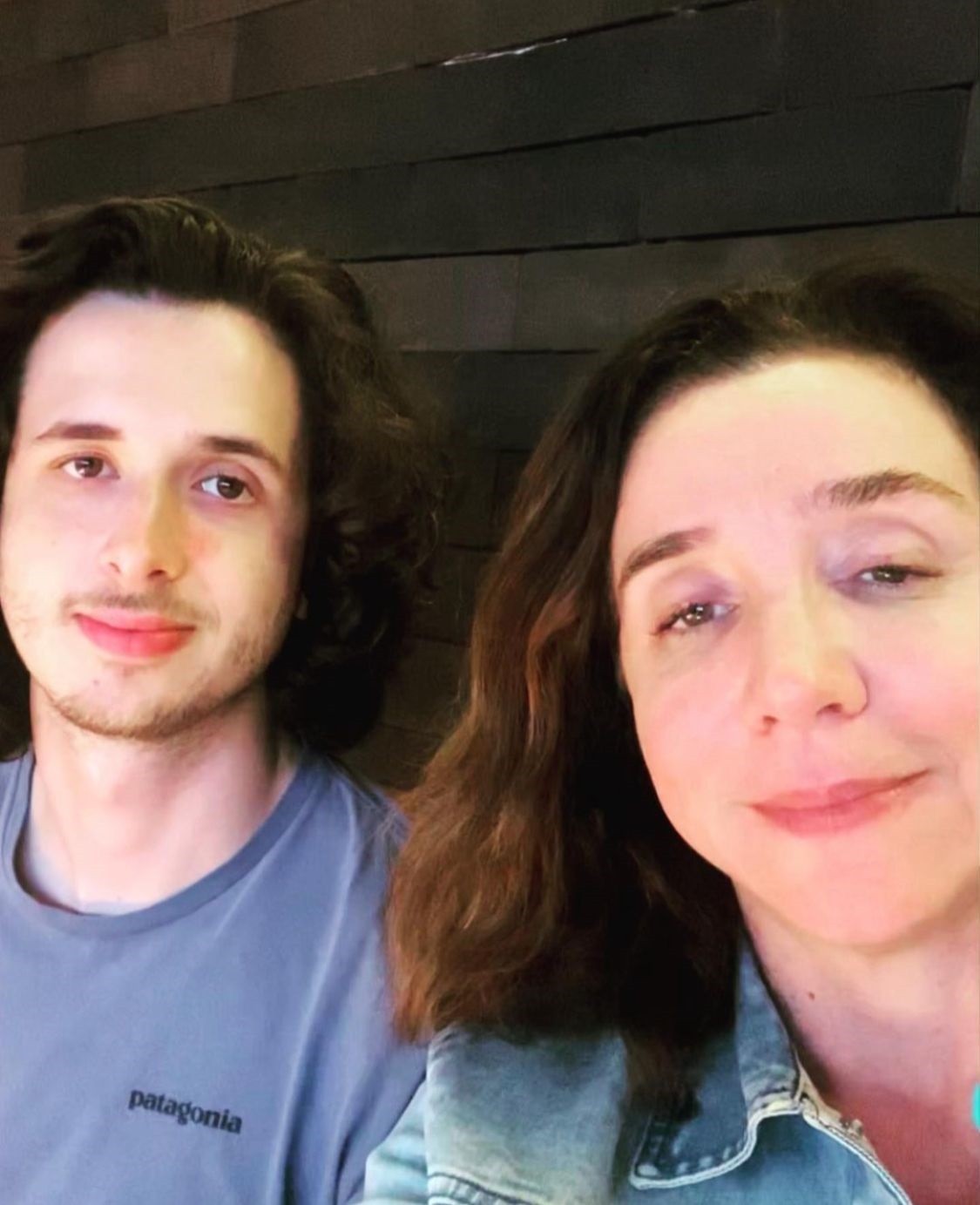 Marisa Orth com o filho João Antonio — Foto: reprodução/ instagram 