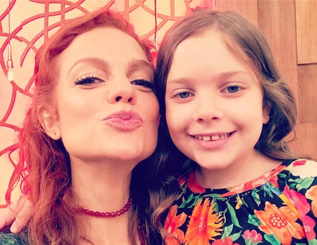 Maria Eduarda Carvalho e a filha, Luiza (Foto: Reprodução/Instagram)