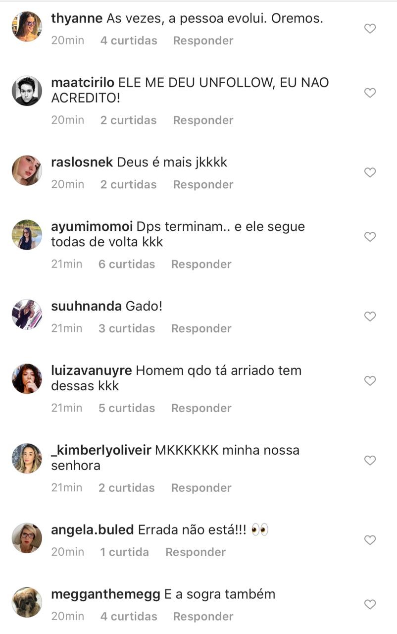 Gabriel Medina faz limpa no Instagram e passa a seguir só 4 mulheres e internautas repercutem (Foto: Reprodução/Instagram )