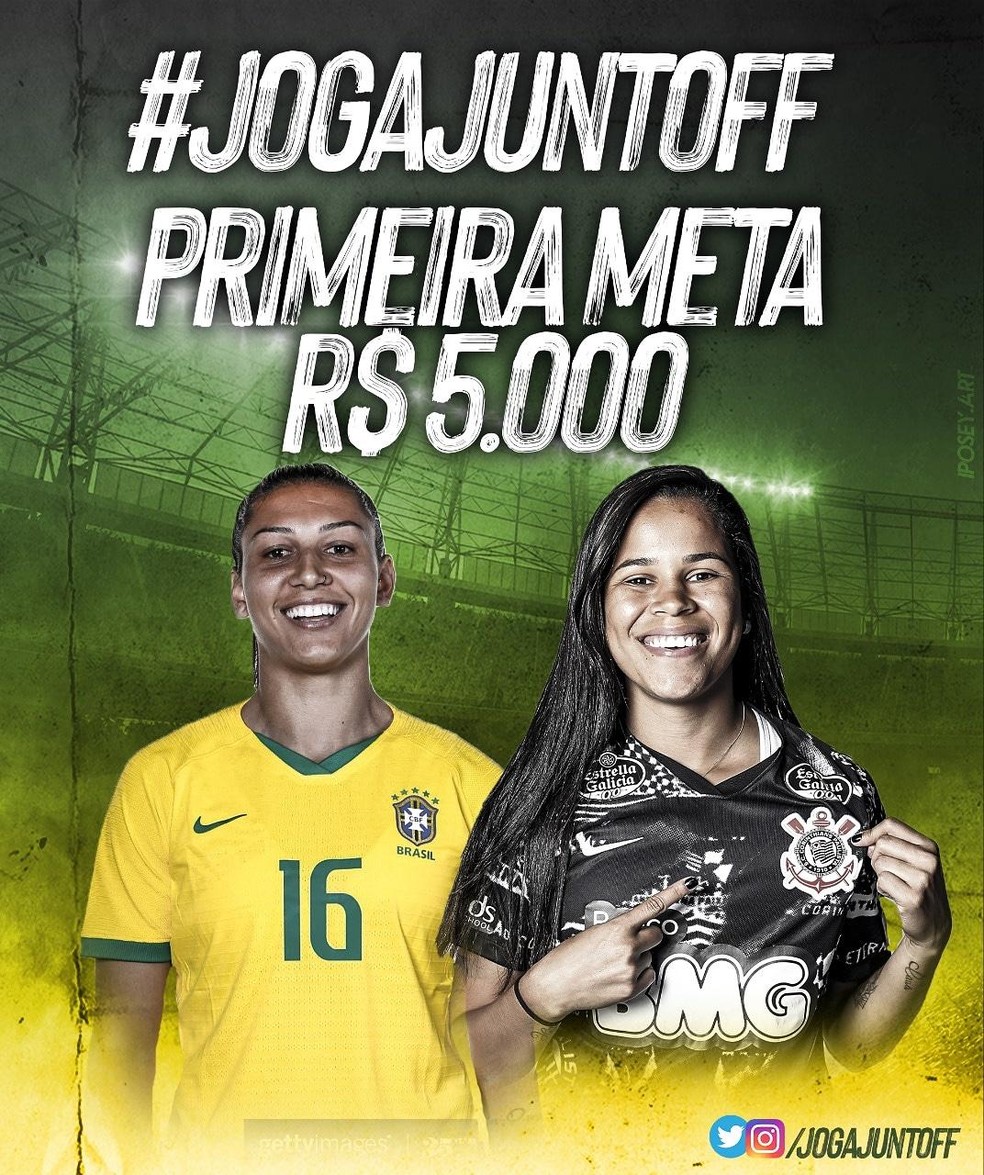 Projeto "Joga Junto" divulga 1ª meta: arrecadar R$ 5 mil — Foto: Divulgação