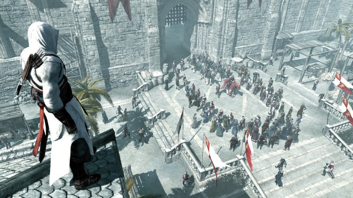 O primeiro Assassins Creed também tem seu charme (Foto: Divulgação/Ubisoft)