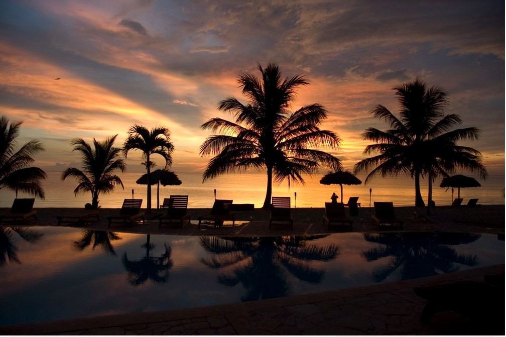 Hamanasi Adventure and Dive Resort, em Hopkins, Belize. — Foto: Reprodução