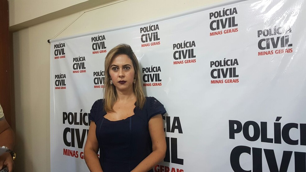 Delegada Danúbia Quadros, responsável pela investigação envolvendo o cantor Victor Chaves (Foto: Flávia Cristini)