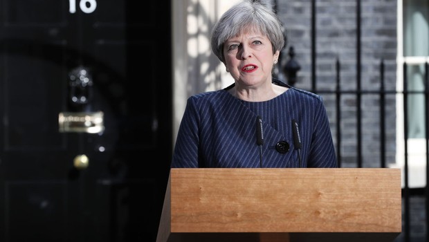 Theresa May anuncia eleições no Reino Unido para junho (Foto: Dan Kitwood/Getty Images)