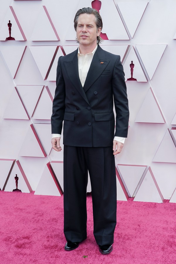 LOS ANGELES, CALIFORNIA – APRIL 25: Mikkel E. G. Nielsen attends the 93rd Annual Academy Awards at Union Station on April 25, 2021 in Los Angeles, California. (Photo by Chris Pizzelo-Pool/Getty Images) (Foto: Getty Images)