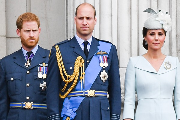 Harry, William e Kate Middleton (Foto: Getty)